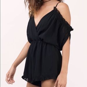 Tobi Ryen Black Romper - New w/ Tag
